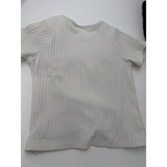 Sparkle in Pink | Girls 3X (8/9) | Spooky Vibes Tee & Distressed Denim Outfit - Picture 7 of 8